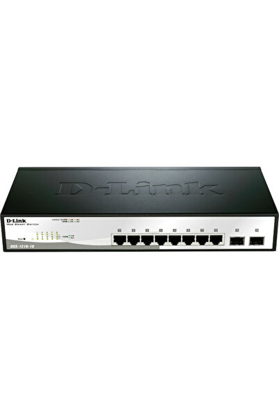 D-Link DGS-1210-10 Διαχειριζόμενος διακόπτης L2 με 8 θύρες Gigabit Ethernet (...