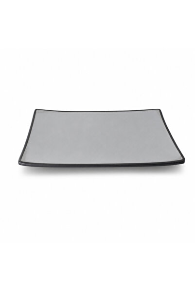 genric Black and Gunmetal Rectangular Melamine Dish 24* 17 cm
