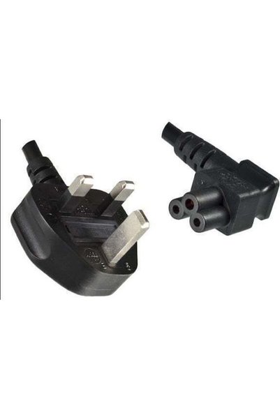 MicroConnect Τύπου G (ΗΒ) / Καλώδιο IEC C5 - IEC C5 1,8μ Μαύρο (PE090818A)