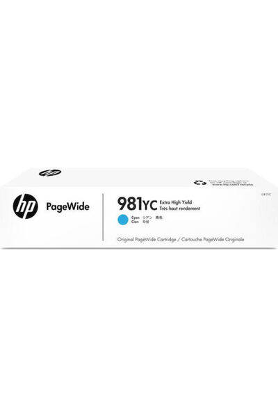 HP 981YC Κυανό Γνήσιο Μελάνι Εκτυπωτή InkJet Εξαιρετικά Υψηλής Απόδοσης (L0R1...