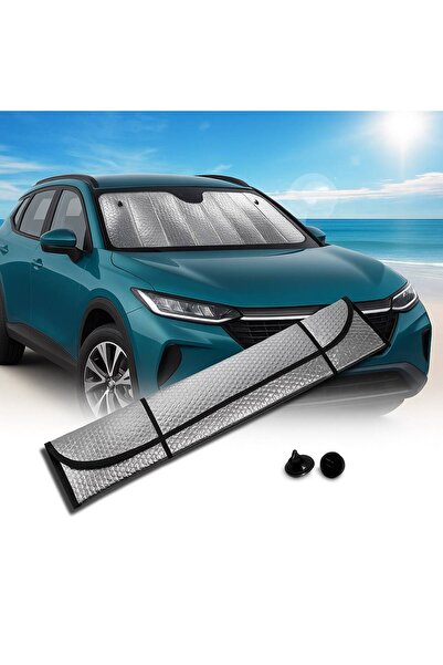 pınaxar Foldable Auto Front Windshield Sunshade Heat Preventive Car Curtain f...