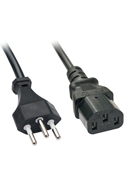LİNDY Καλώδιο IEC C13 - IEC C13 5μ Μαύρο (30419)