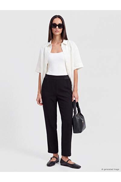 LC Waikiki I Beli Women's Trousers with Cords from Freezen Store