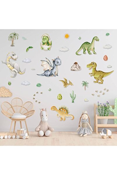 GENERAL Outer Space Wall Decals, Colorful Universe Rocket Astronaut Wall Stic...