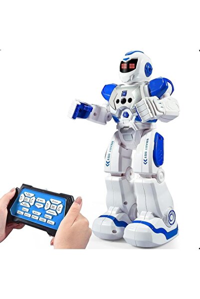 JOYZZZ Robot Toy, Smart Programmable RC Robot with Gesture Control and Infrar...