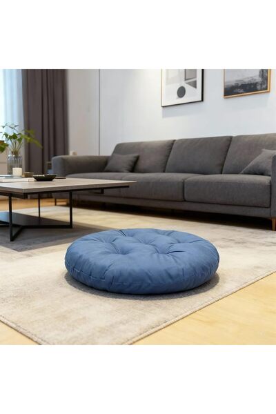 Vinnatsu Round Seat Cushion with Lumbar Support, Extra Thick Floor Cushion & ...