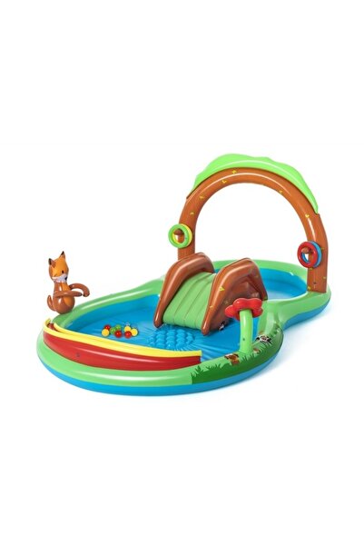 BESTWAY Centru de joaca copii Bestway, gonflabila, confectionat din PVC, cu t...