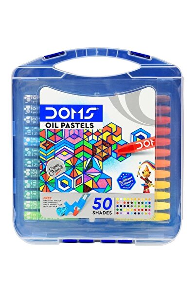 Bruynzeel Doms Çantalı Pastel Boya 50 Renk