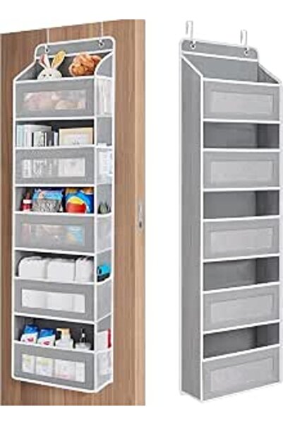 TRASSLE Over The Door Organizer Storage, 5 Shelf Hanging Door Organizer, Hang...