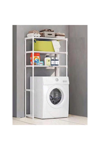 MACVI Raft modular cu 3 polițe pentru spații mici — Organizare inteligentă 🛁 ✨