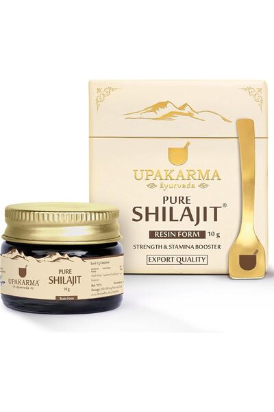 Upakarma Original Shilajit Resin / Shilajit 10g by | Boosts Performance, Stre...