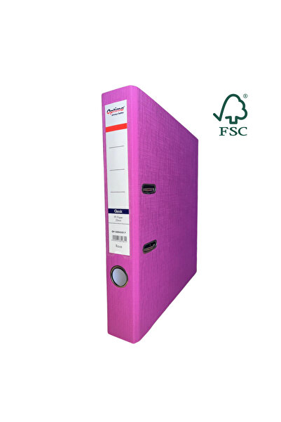 Optima Biblioraft A4, Plastifiat Pp/Paper, Margine Metalica, 50 Mm, Classic -...