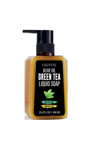 Olivos Liquid Soap with Olive Oil and Green Tea Olivos, 450 ml
