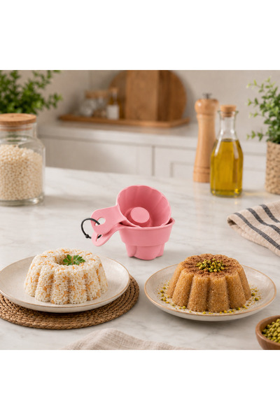 kitchen soft Pratik 2'li Pilav ve Helva Kalıbı Şekillendirici