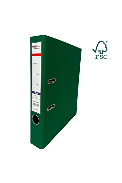 Optima Biblioraft A4, Plastifiat Pp/Paper, Margine Metalica, 50 Mm, Classic -...