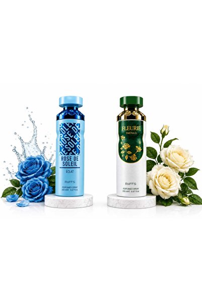 Riiffs RIFFS Combo Set – Rose de Soleil Eclat & Fleurie Emerald Perfumed Body...