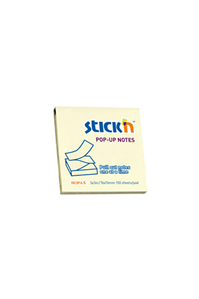 Hopax Samolepicí bločky 76 x 76 mm, s dávkovačem, 100 listů, Stick'N Pop-Up -...