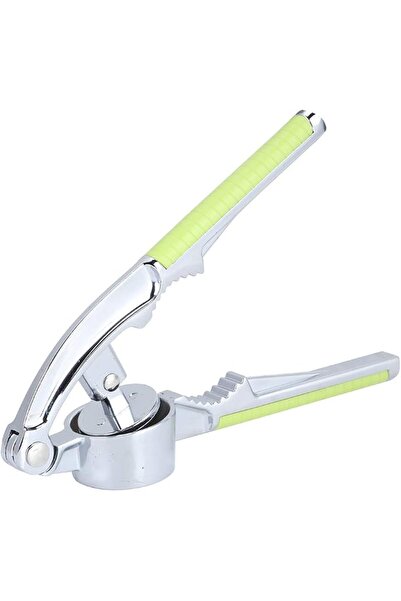 GENERAL Garlic Press Crusher Zinc Alloy Manual Garlic Grinder with Walnut Cra...