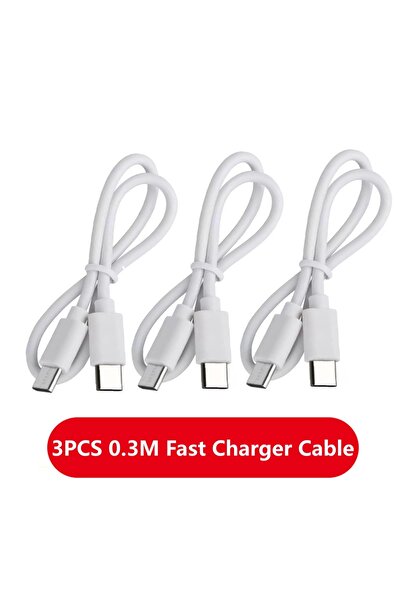 Choice1 3PCS-0.3M 1-3Pcs 120W Dual USB-C To Type C Super Fast Charging Data C...