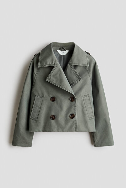 H&M Kısa Trençkot