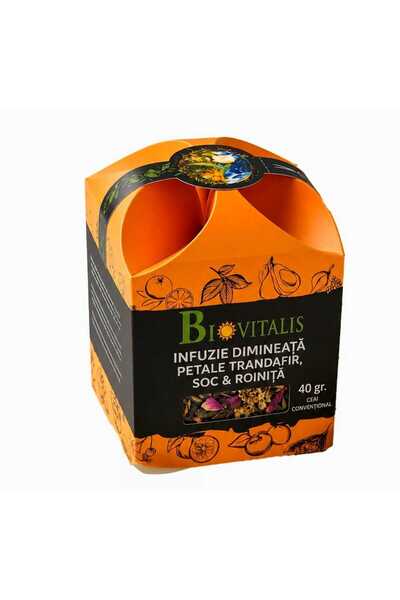Biovitalis Ceai Infuzie de Dimineata 40gr