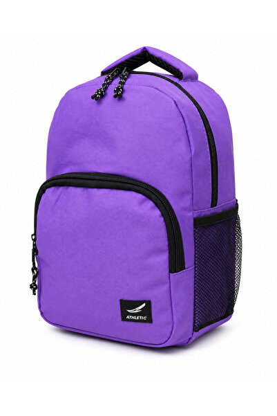 Dadacuq Purple Mini Two-Compartment Daily and Water-Resistant Basic Backpack