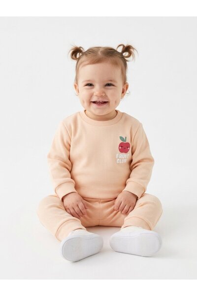 Kids Kingdom Cotton Backed 2-Piece Baby Girl Set