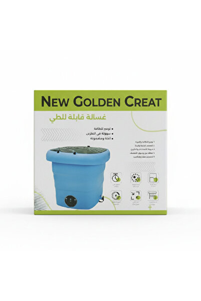 Denx Portable Folding Mini Washing Machine, Automatic Small Bucket for Househ...