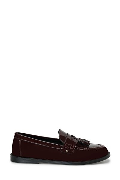 Butigo 25K-2020 Bordo Kadın Loafer