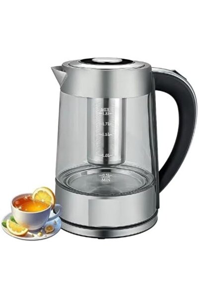 Generic Electric Kettle DX3408, Glass Body with Stainless Steel Finish | 75cm...
