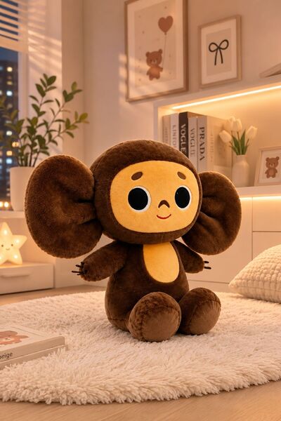 STORE24 Big Eyed Russian Anime Cheburashka Plush Toy 30cm Cute Soft Toy |   G...