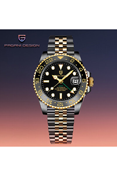 Kkozalak New PD-1662 V 6 Men Mechanical Watches Luxury Ceramic Bezel Automati...