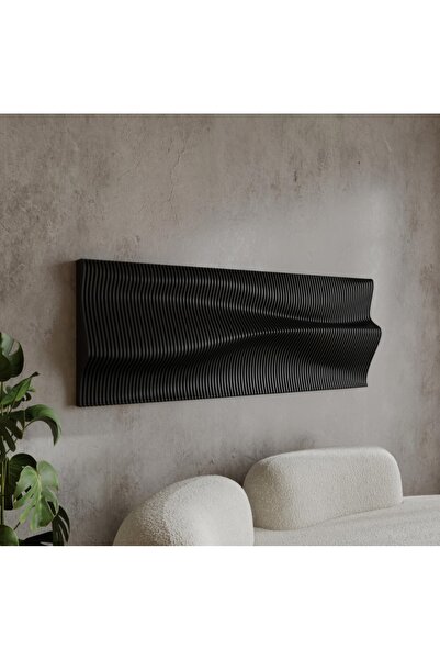 kold concept KC-076 Dalgalı Ahşap Duvar Paneli – Modern İç Mekân Dekoru - Par...