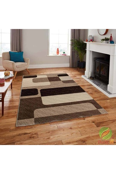 Dualhome Covor April Step Maro, 125x200 cm, Geometric - 125x200 cm, dreptungh...