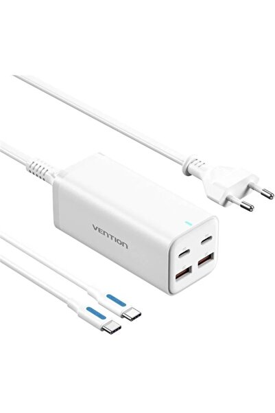 Vention Alimentator de rețea Vention, 2 x USB-C (100W/100W), 2 x USB-A (18W/1...
