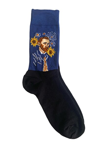 TMR Wearable Art Quality Comfortable Breathable Unisex Socks (Size 41-46)