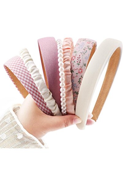 STARSTAR Headbands 7 styles floral bead retro non-slip women color-18.