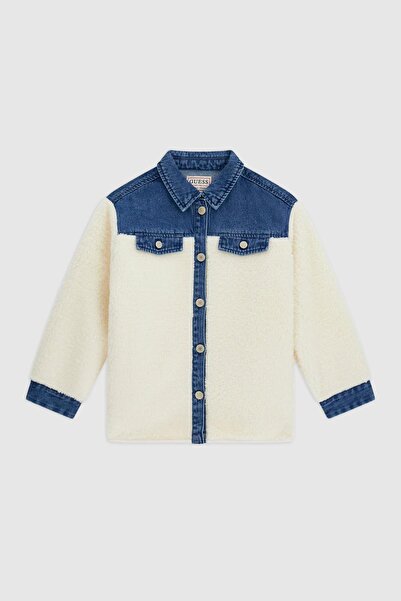 Guess Kız Çocuk Krem Ceket