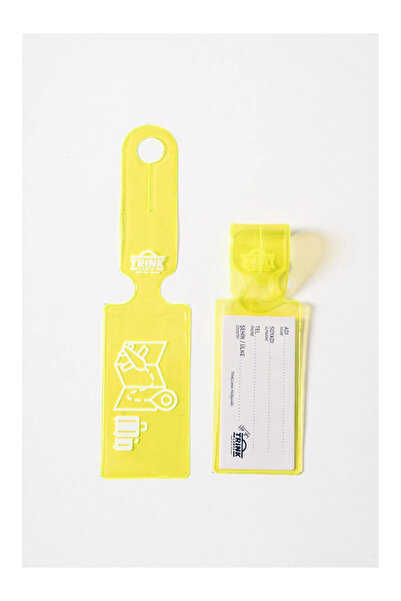 Trink Çanta - Passport Protective Cover 1 Piece * Neon Yellow *