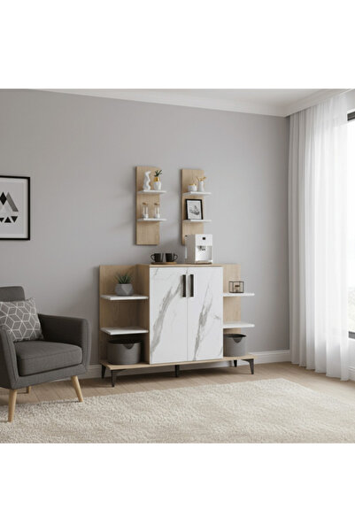bec9 Modern Multi-Shelf Coffee Corner Stylishly Designed Coffee Table