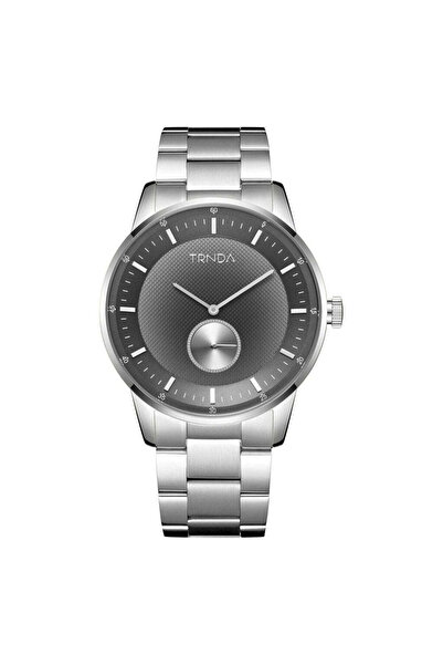 TRNDA Men's Stainless Steel Watch, Gradient Light Gray Dial | Trn-4325