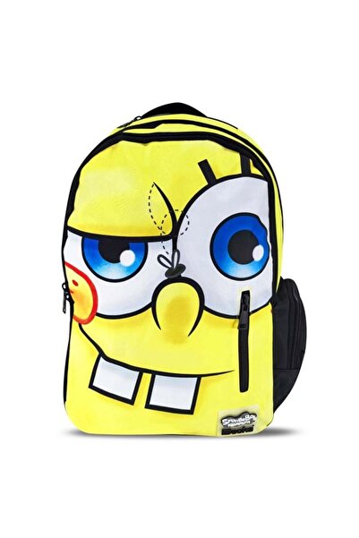 OEM Rucsac Sponge Bob galben și negru - 30 x 16 x 44 cm