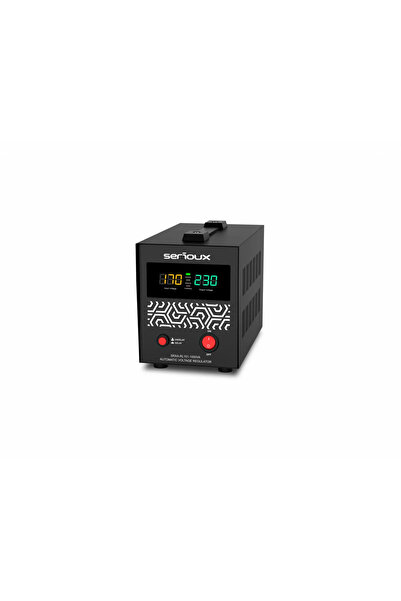SERIOUX Stabilizator de tensiune Relay 101-1000VA, putere 1000VA/600W, tip re...