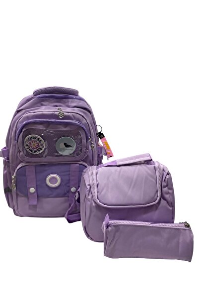 tüftürük Orthopedic Bag with Teddy Bear Accessories, Pen Holder and Thermos, ...
