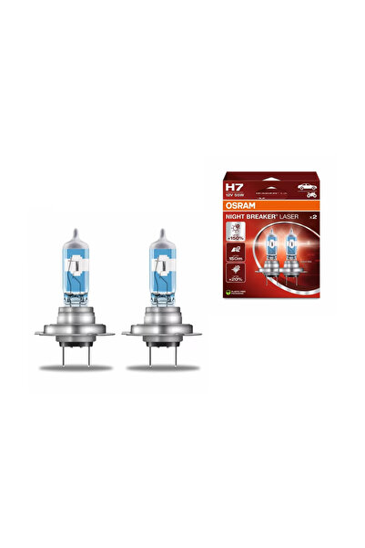 tuningset OSRAM NIGHT BREAKER LASER H7 Λάμπα Αλογόνου Αυτοκινήτου-Μοτοσικλέτα...
