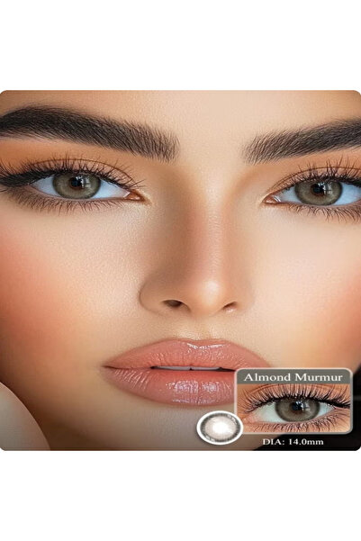 Fresh Lady Almond Murmur Monthly Disposable Contact Lenses, Color Contact Len...