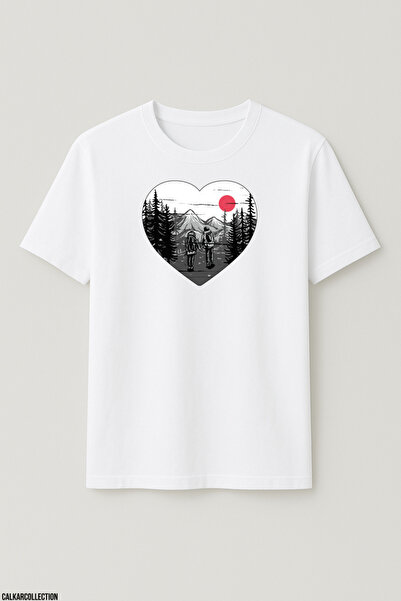 CALKARCOLLECTION Unisex Oversize Wild Hearts Tshirt