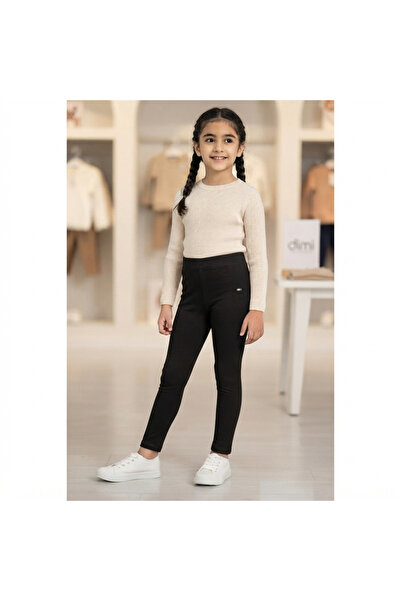 CUBBUX Girls' School Leggings with Pockets