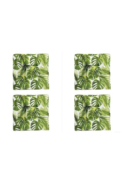BAMI NETWORK Set 4 perne de podea impermeabile colorate pentru relaxare