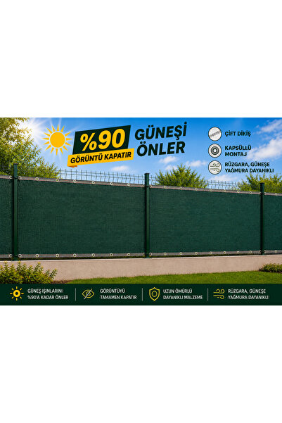 4x2mt GÖLGELİK FİLE %90 GÜNEŞ ÖNLER - 1. SINIF KALİTE FİLE,BAHÇE ÇİTİ
